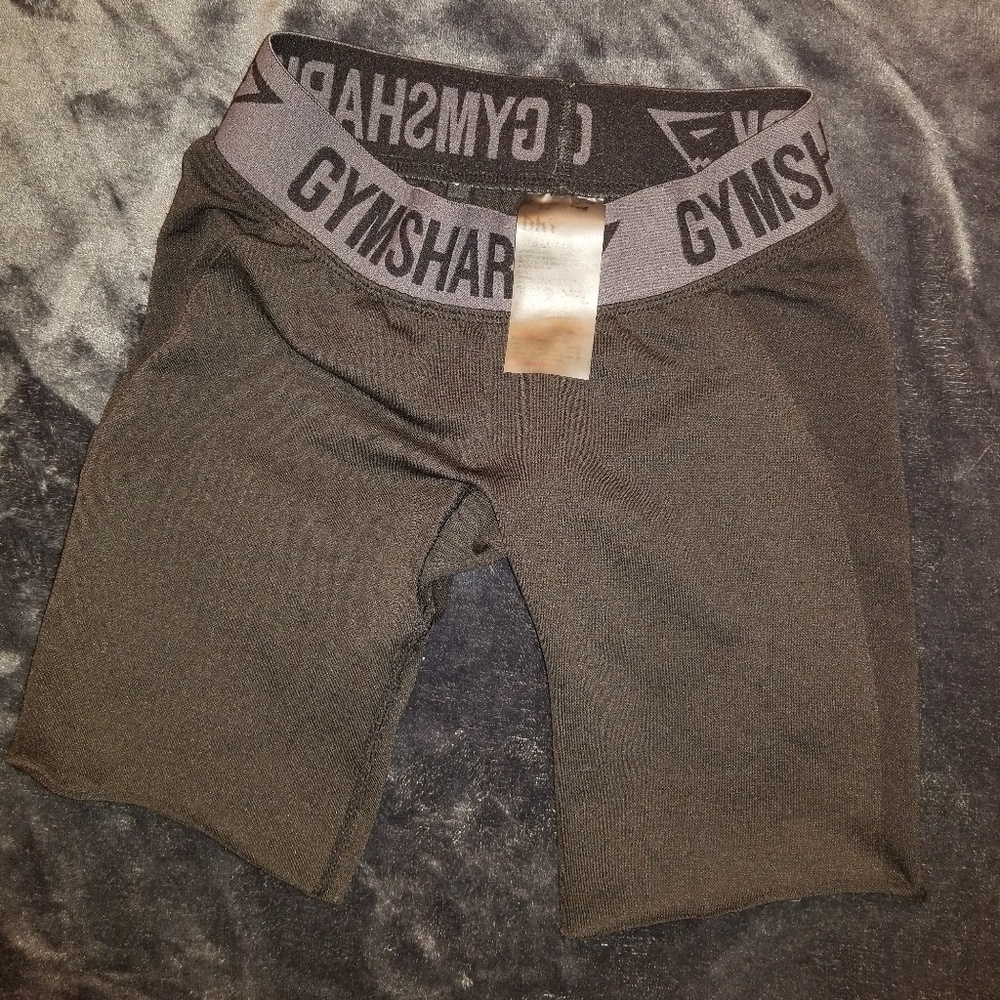 Gymshark flex leggings cropped cut shorts